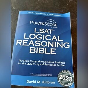 PowerScore LSAT Logical Reasoning Bible Book